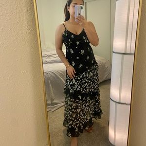 Bardot floral dress